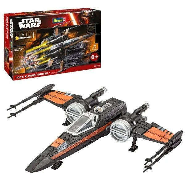 Poe's X-Wing Fighter with sound 1/78 Scale Revell 06750