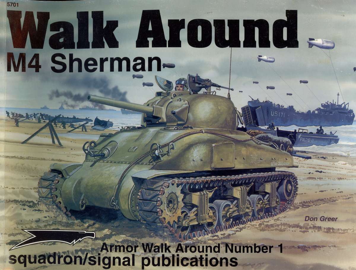 M4 Sherman Walk Around (Squadron Signal 5701) militaria