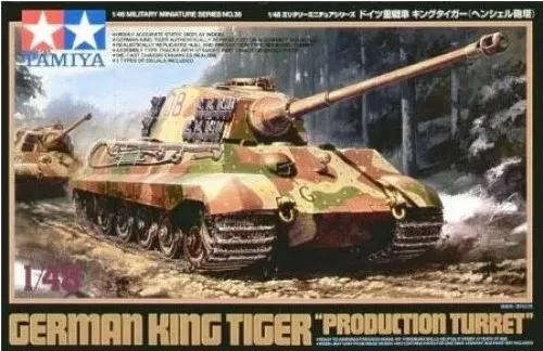 King Tiger production - 1/48 Scale (Tamiya 32536)