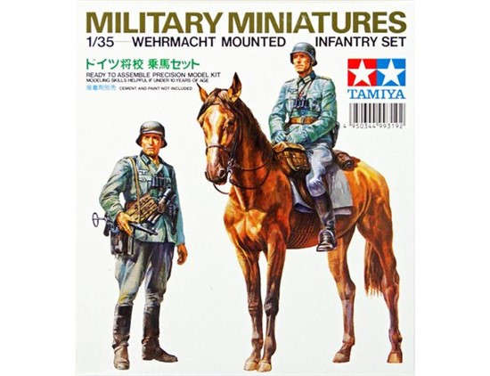 Wehrmacht Mounted Infantry Set - 1/35 Scale (Tamiya)(TAM35053)(ON0236)