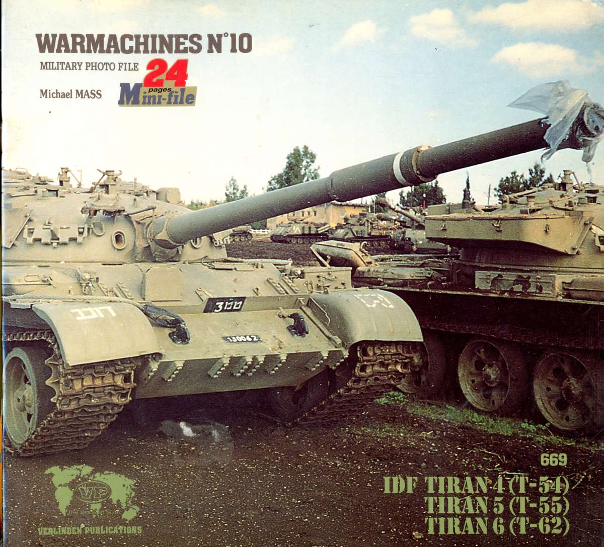 IDF Tiran 4 (T-54), Tiran 5 (T-55), Titan 6 (T-62) (Verlinden Warmachines No 10 VL669) (Militaria)