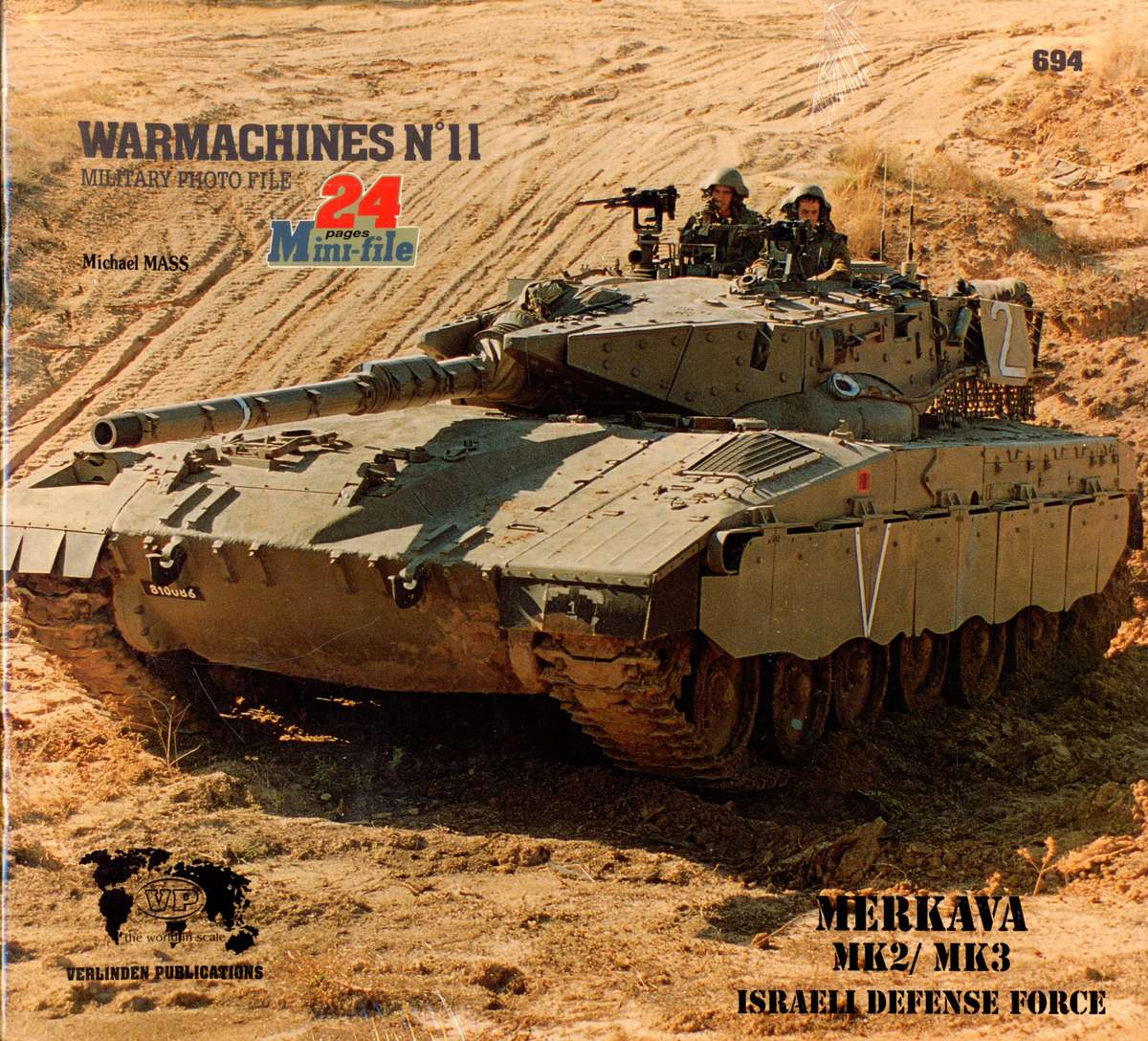 Merkava Mk.2/Mk.3 Israeli Defense Force (Verlinden Warmachines No 11 VL694)