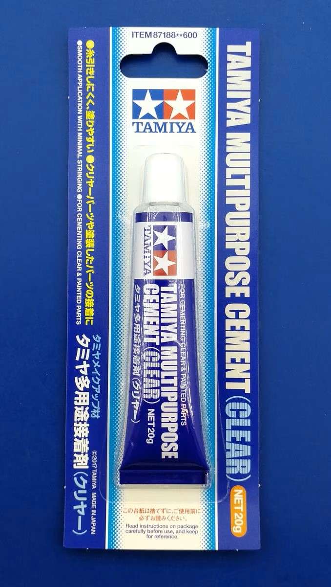 Tamiya Multipurpose Cement Clear 20g TAMIYA 87188