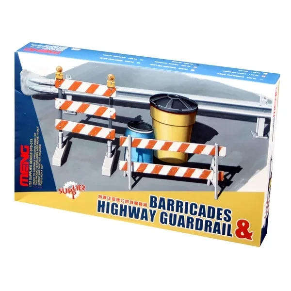 Barricades & Guardrails - 1/35 Scale (Meng SPS013)