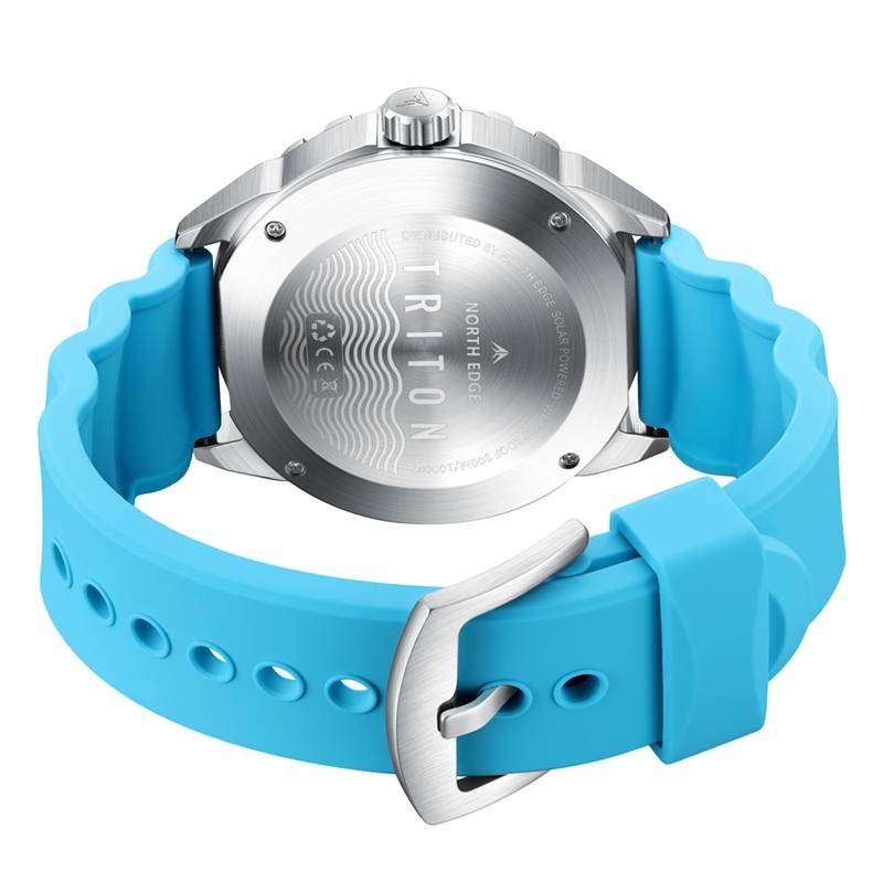 North Edge Men's Tactical Triton Solar Powered 300m Dive Watch
