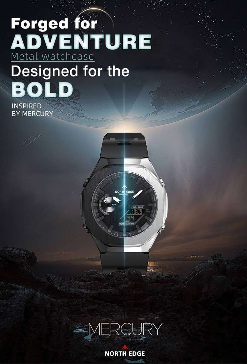 North Edge Mens Mercury Tactical Watch