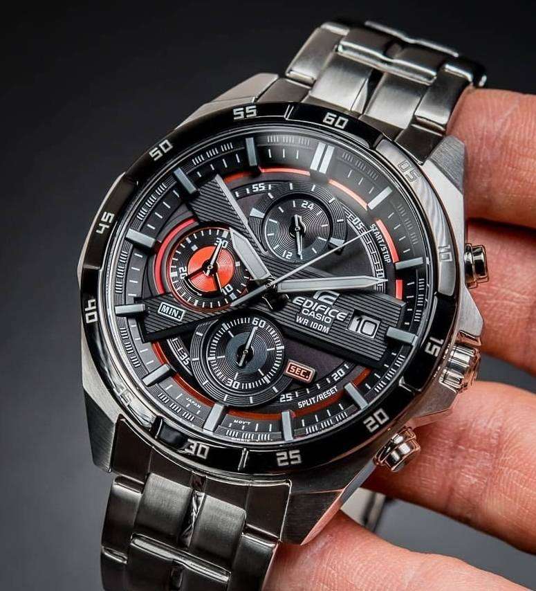 CASIO Men's Edifice EFR-556DB 48.7mm Chronograph Watch