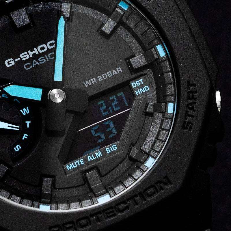 CASIO Mens G-Shock Carbon Core 45mm Watch GA-2100 Series