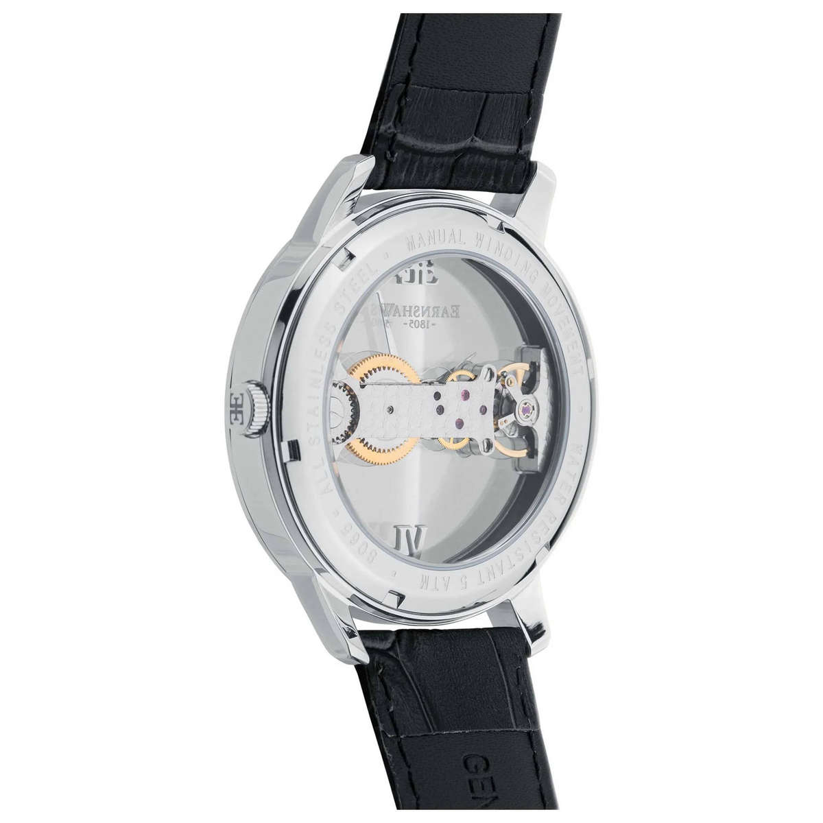 Thomas Earnshaw 1805 Mens Master Complication 42mm Automatic GLASS SEE THROUGH Watch