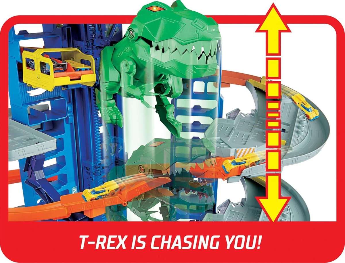 Hot Wheels Ultimate Garage T-Rex Attack