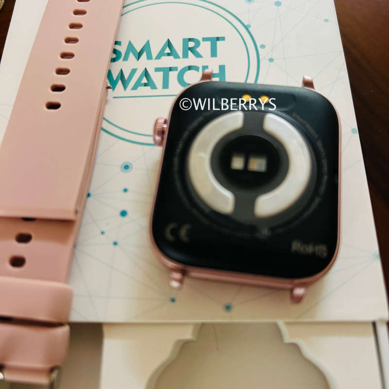 NORTH EDGE Women's Pink Rose intelli Health Glucose Heart Smart Watch with Quick Detachable strap