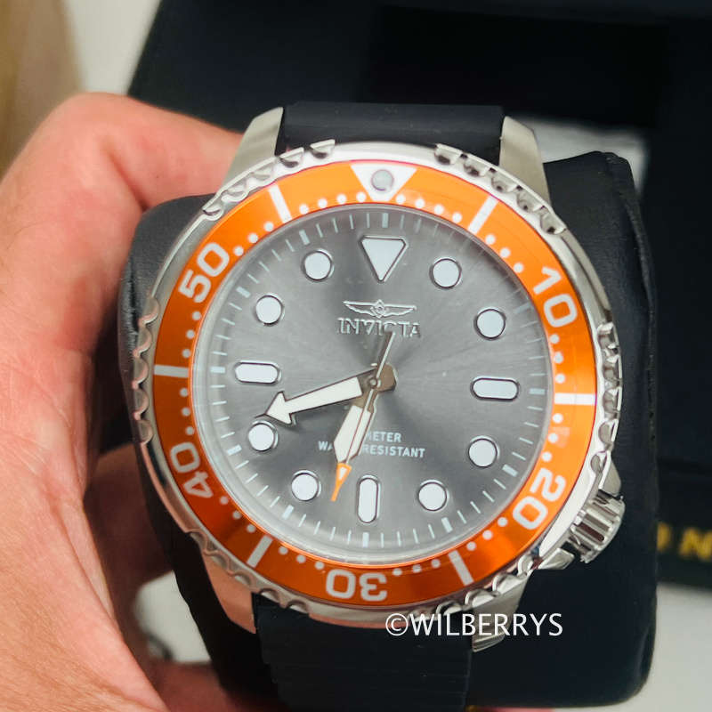 INVICTA Men's Pro Diver 48mm Silicone Strap Watch