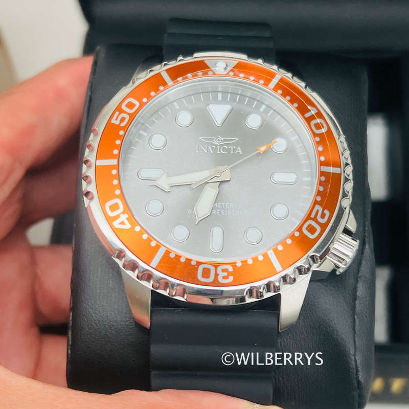 INVICTA Men's Pro Diver 48mm Silicone Strap Watch