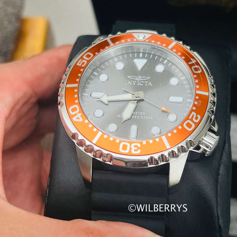INVICTA Men's Pro Diver 48mm Silicone Strap Watch