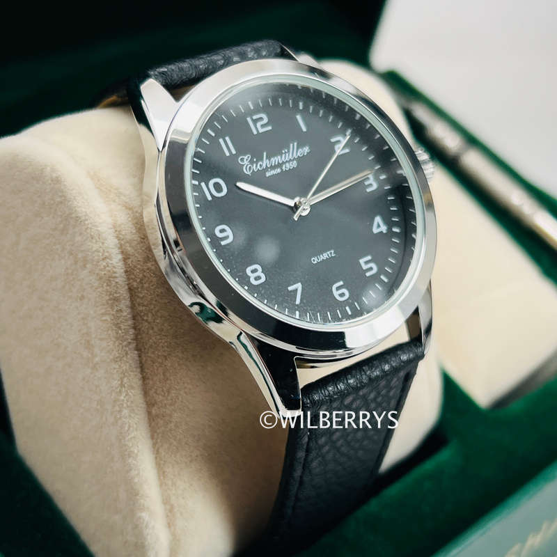 Eichmuller Germany Traditional 40mm Genuine Leather Watch