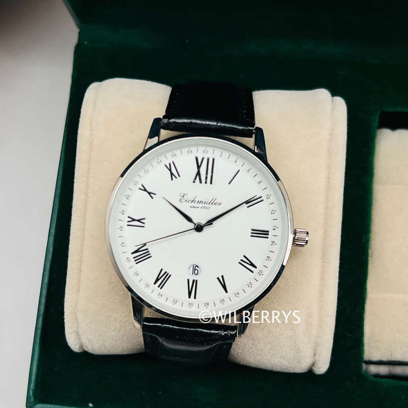 Eichmuller Germany Traditional 40mm Genuine Leather Watch