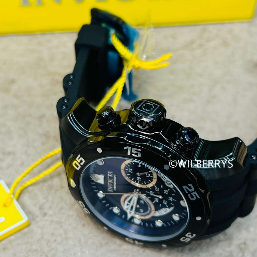 INVICTA Pro Diver Scuba Colossus 50mm Black Chronograph Watch