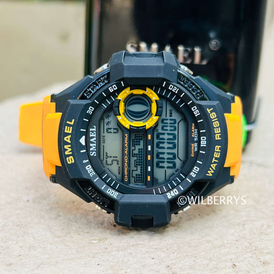 SMAEL Men`s SHOCK PROOF Mens mixmaster 50mm Watch WATER RESISTANT **BRAND NEW**