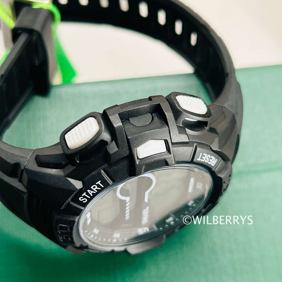 SMAEL SHOCK PROOF Mens COCKPIT 4 mode Black Watch WATER RESISTANT **BRAND NEW**