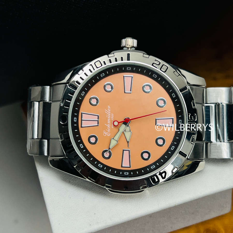 EICHMULLER Germany since 1950 Mens 42mm Classic Bracelet Watch