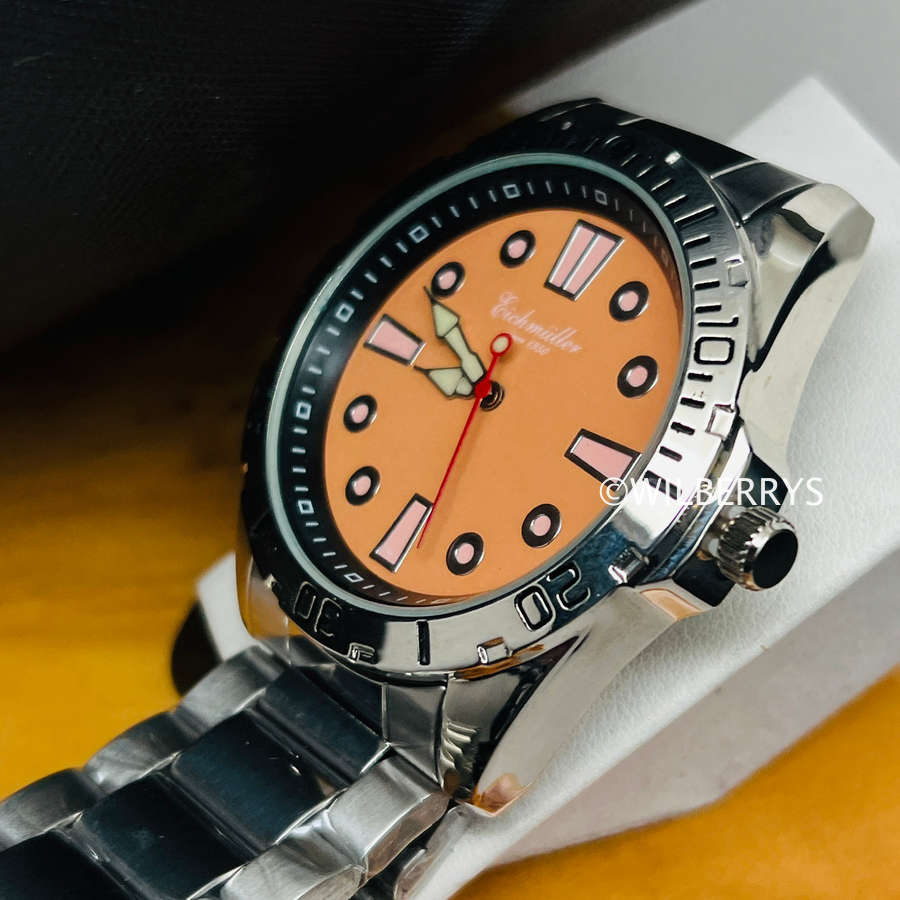 EICHMULLER Germany since 1950 Mens 42mm Classic Bracelet Watch