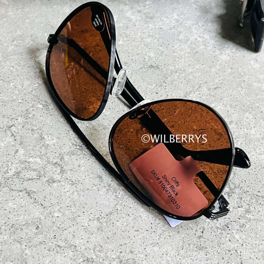 Prive Revaux Cliffs Polarized Black Sunglasses