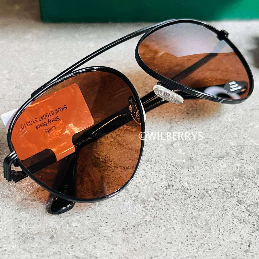 Prive Revaux Cliffs Polarized Black Sunglasses