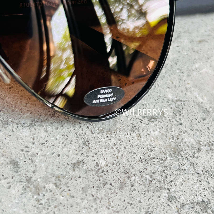 Prive Revaux Cliffs Polarized Black Sunglasses