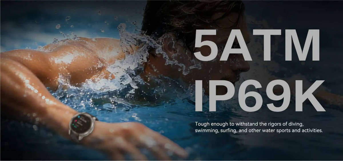 GENERIK SMART Rugged GPS ALL-YOU-NEED Swim Proof Smart Watch