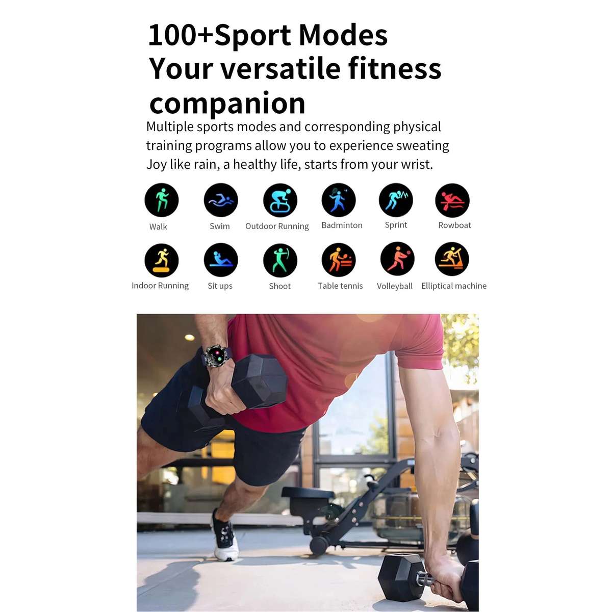 glucose and health NORTH EDGE Health Elite Glucose Heart Smart Watch