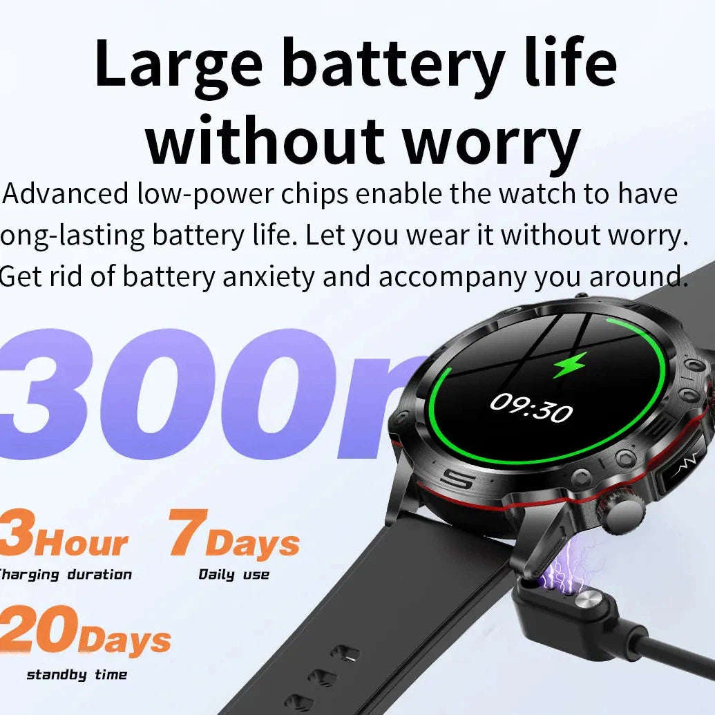 glucose and health NORTH EDGE Health Elite Glucose Heart Smart Watch