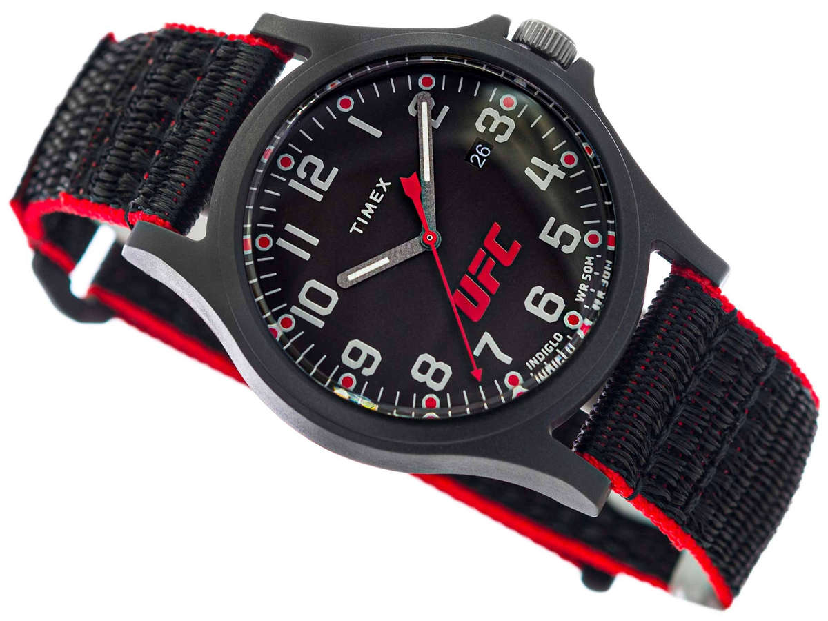 TIMEX Mens UFC Limited Edition 40mm Indiglo Watch