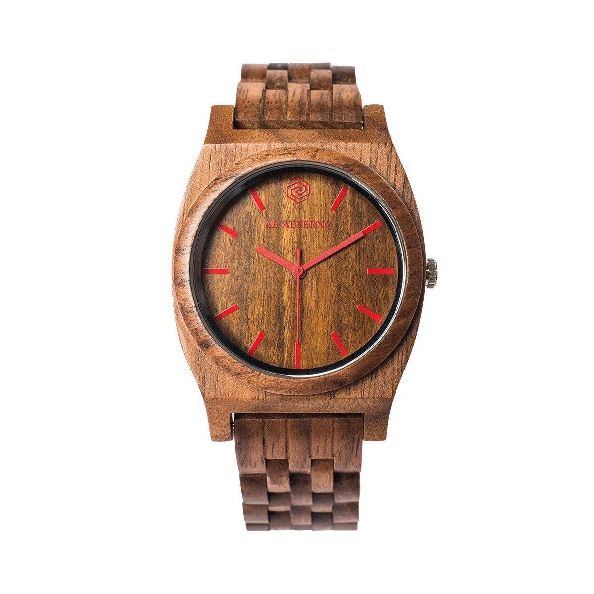 AB AETERNO Italy Men's Premium Luxury Swiss Movement Wooden Watch