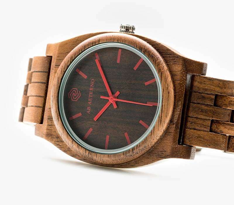 AB AETERNO Italy Men's Premium Luxury Swiss Movement Wooden Watch