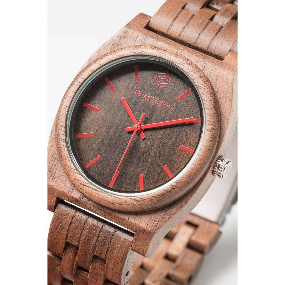 AB AETERNO Italy Men's Premium Luxury Swiss Movement Wooden Watch