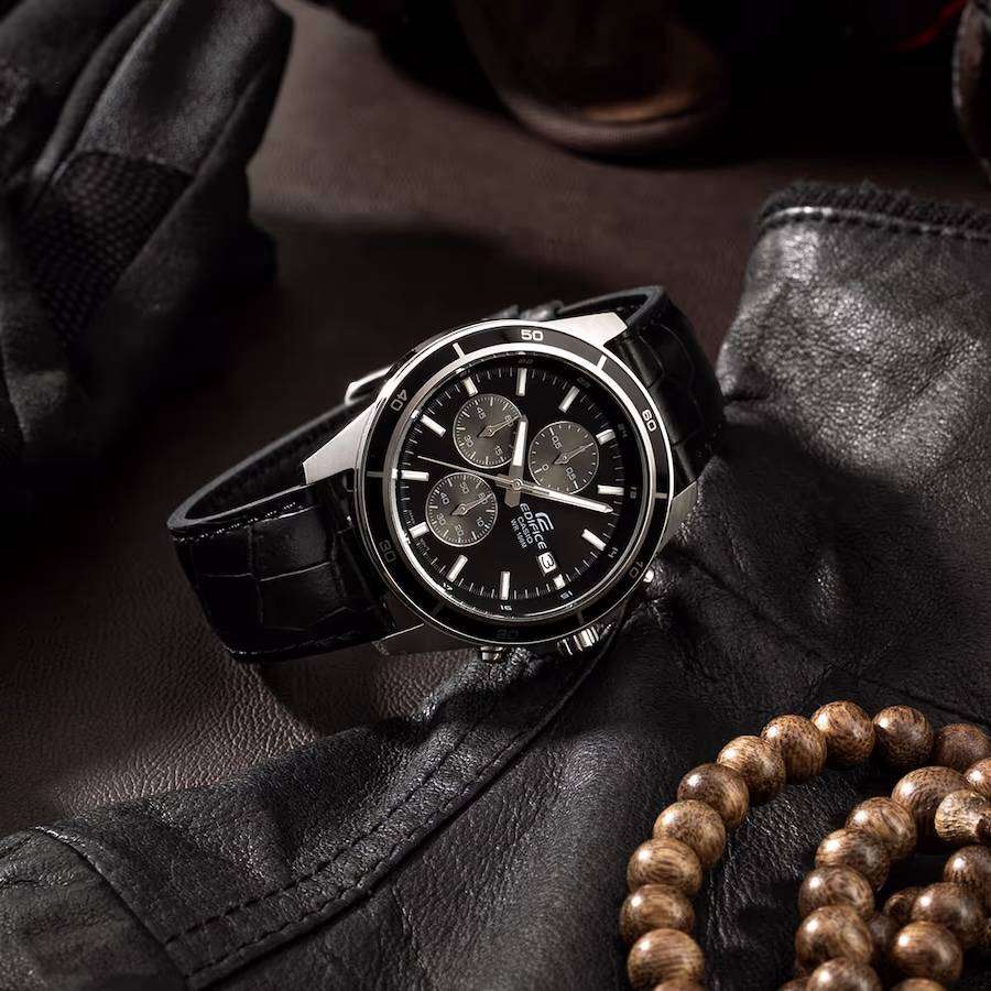 CASIO Mens Edifice Classic Chronograph Watch EFR-526L-1AV