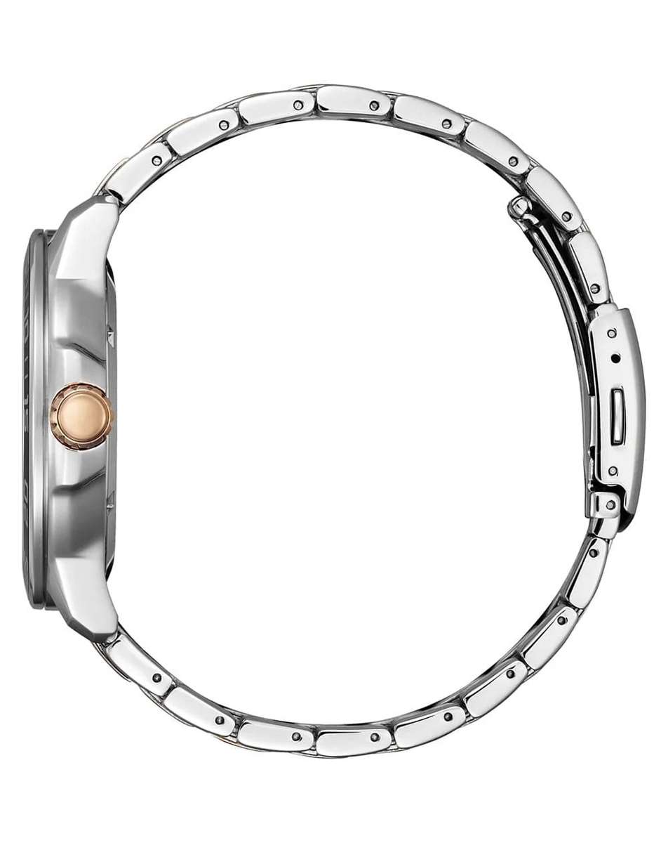 CITIZEN Eco-Drive Black Dial Stainless Steel Men's Watch AW1524-84E