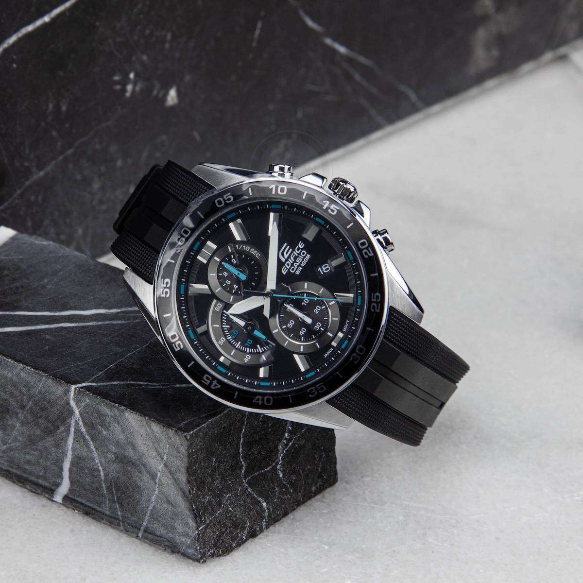CASIO Men's Edifice Rare Racer Stopwatch 47mm Chronograph Watch