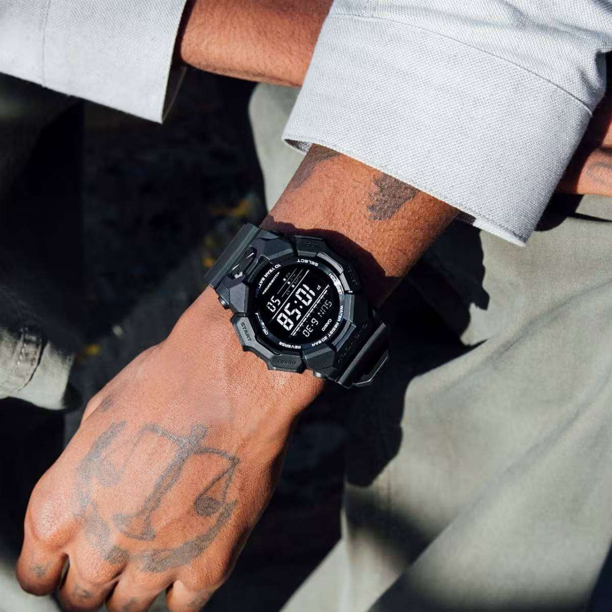 Casio Men's G-Shock Sport Dark Dial GD-010 52mm Watch