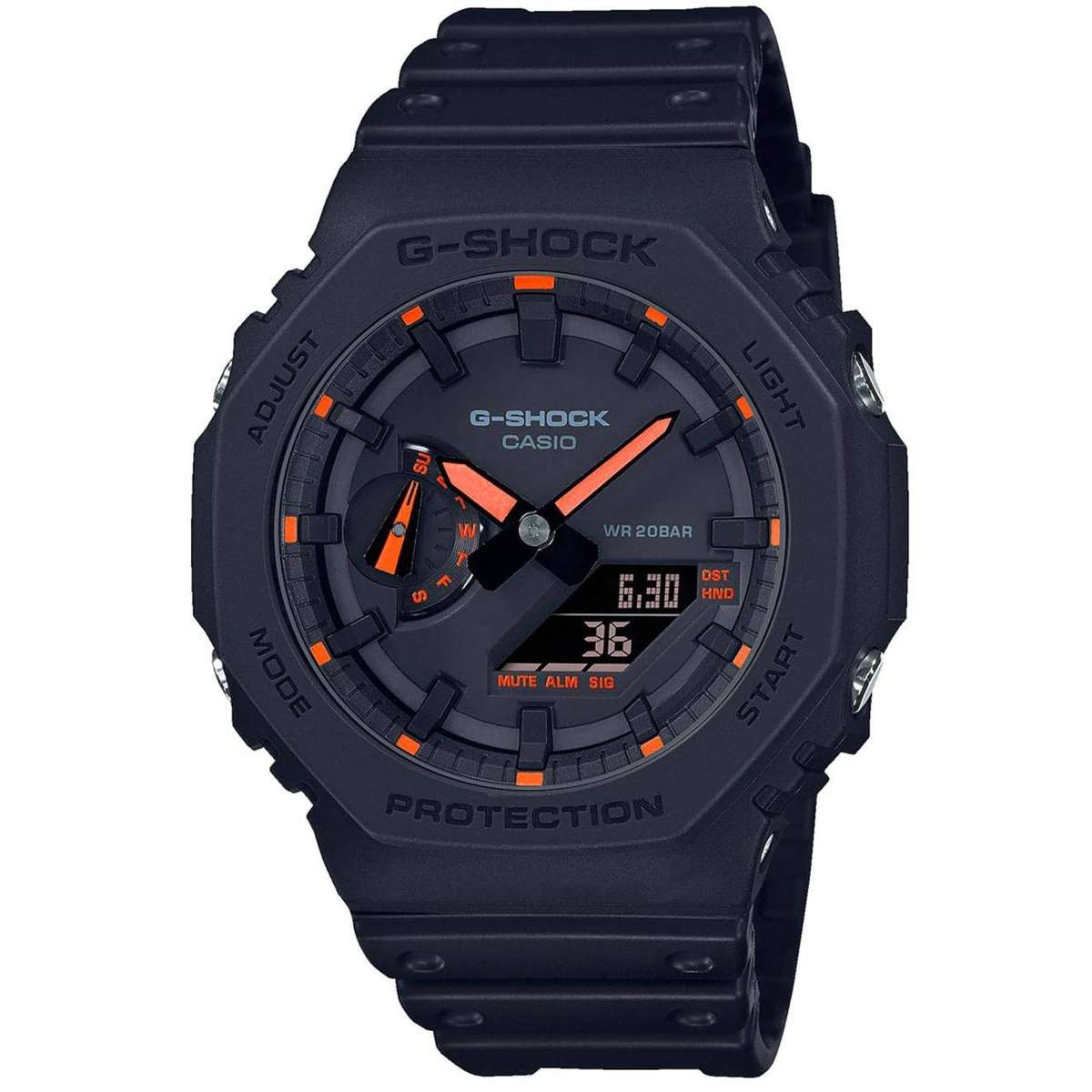 Casio Men's G-Shock Carbon Core 45mm Watch GA-2100 Series