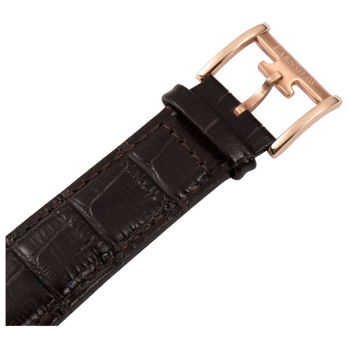 Thomas Earnshaw Breguet Classic Dress Chronograph Watch Chocolate Brown