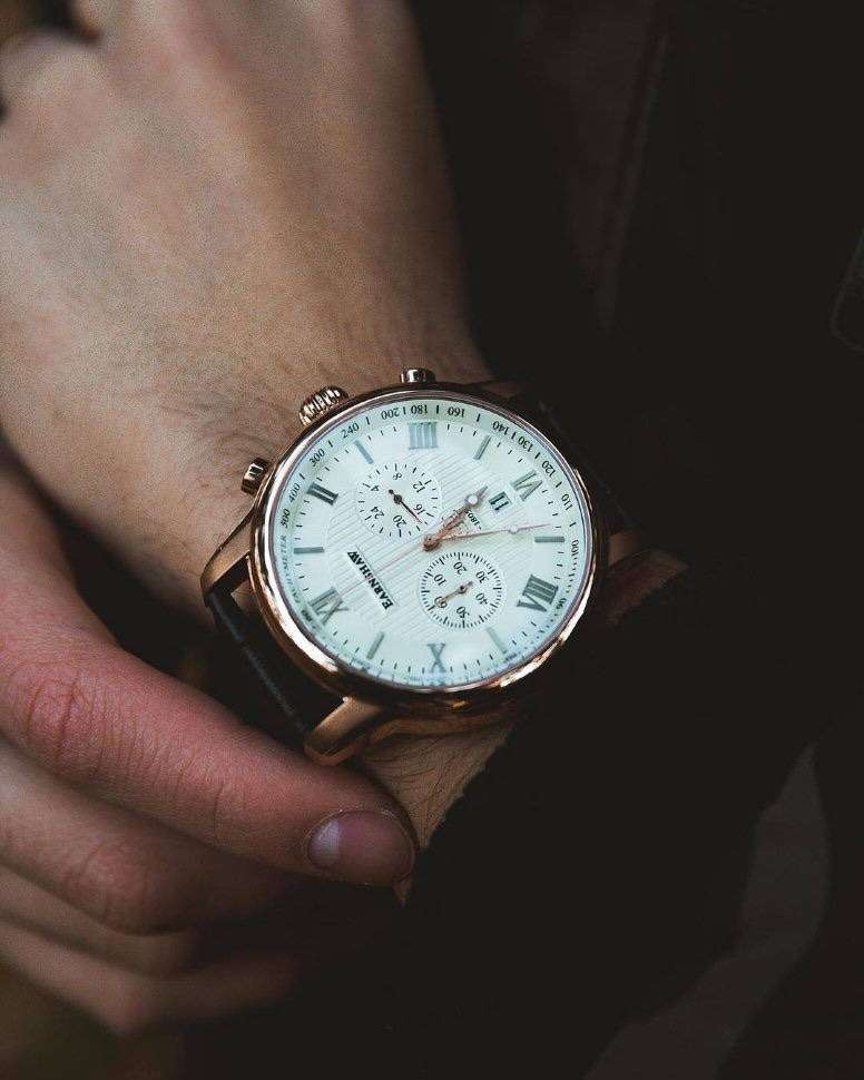 Thomas Earnshaw Breguet Classic Dress Chronograph Watch