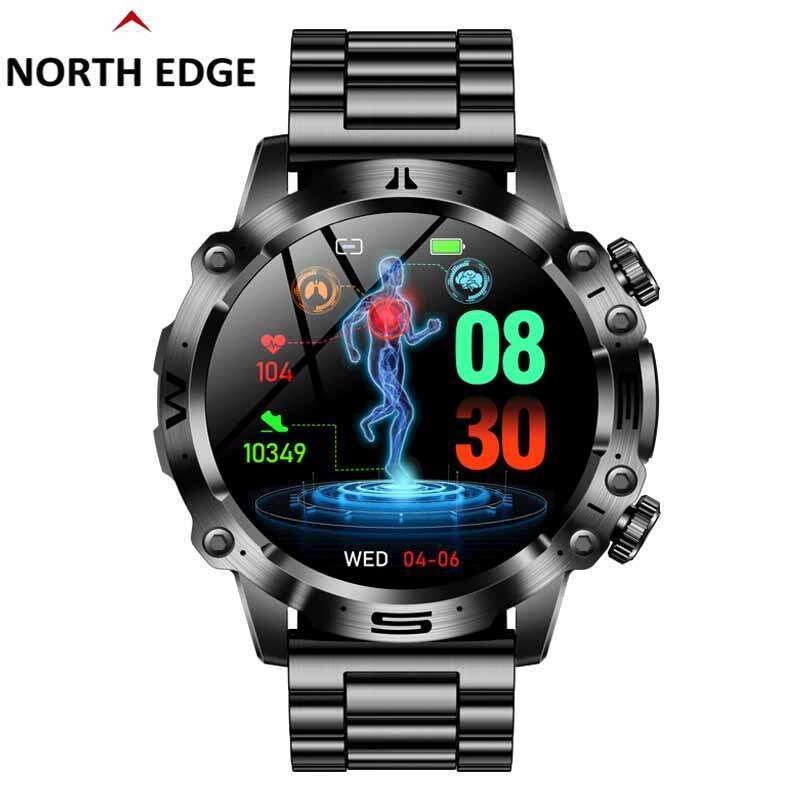 glucose and health NORTH EDGE Health Elite Glucose Heart Smart Watch