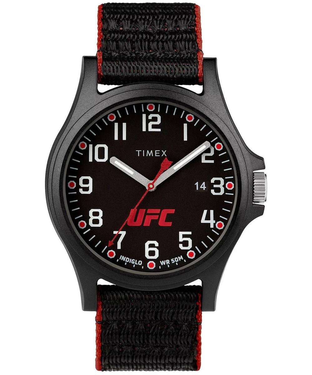 TIMEX Mens UFC Limited Edition 40mm Indiglo Watch