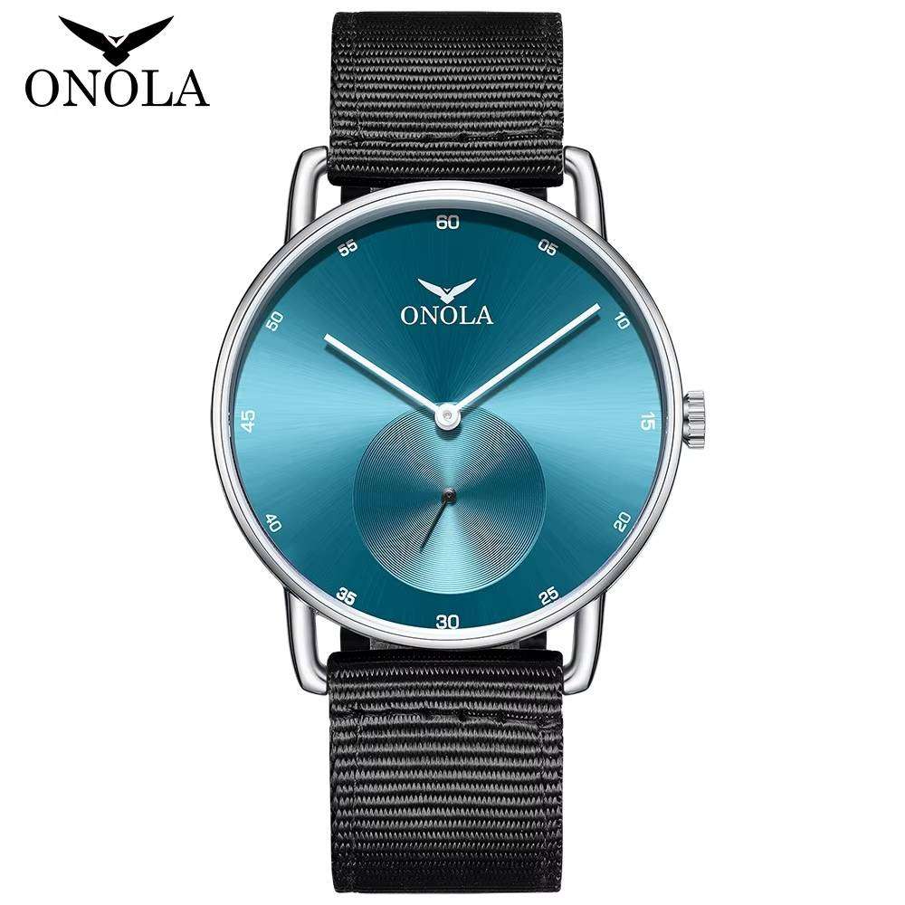 ONOLA Ultra Slim 41mm Nylon Strap Watch