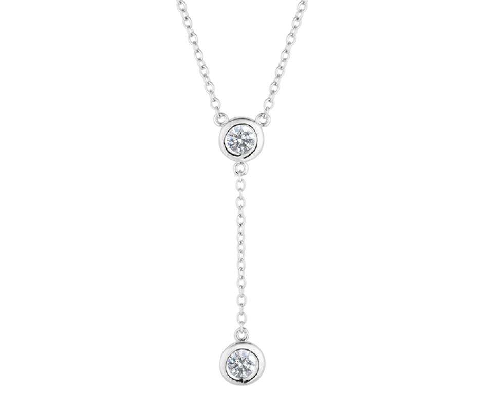 LONDON JEWELLERS Dew Drop Pendant, Embellished with Crystals from Swarovski®