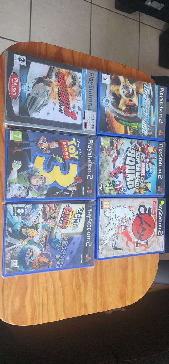 Ps2 game lot