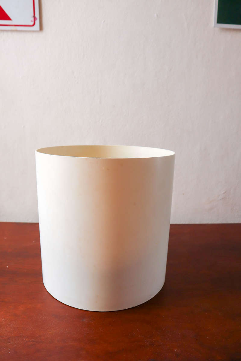 Waste paper bin Model 4660 by Gino Colombini for Kartell, 1970