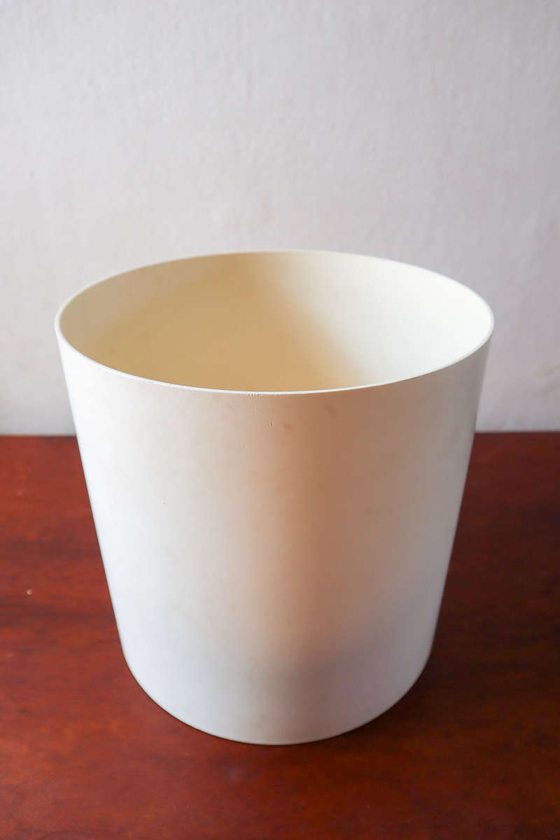 Waste paper bin Model 4660 by Gino Colombini for Kartell, 1970