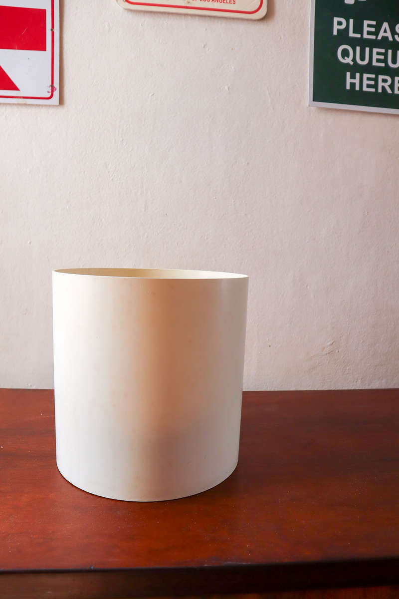 Waste paper bin Model 4660 by Gino Colombini for Kartell, 1970